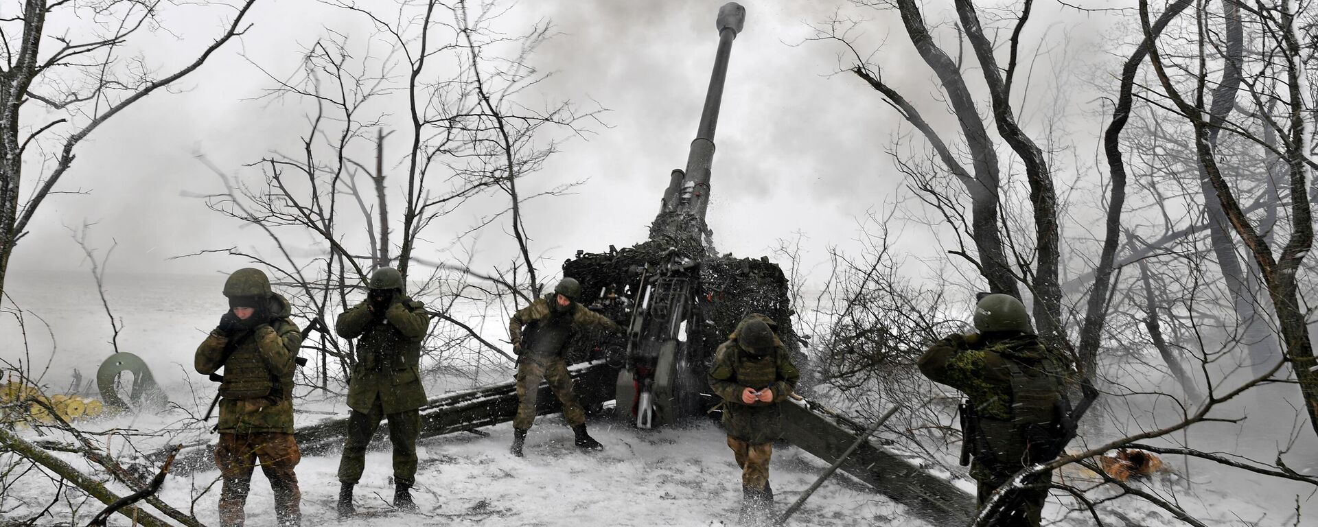 Россиянын Куралдуу күчтөрүнүн артиллеристтери атайын операциянын түштүк секторунда  - Sputnik Кыргызстан, 1920, 17.12.2023