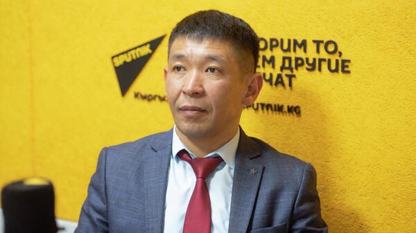 Директор департамента социальной защиты Министерства труда, социальной защиты и миграции Актан Балбаков - Sputnik Кыргызстан