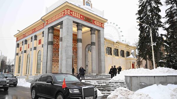 Рабочая поездка председателя кабинета министров Акылбека Жапарова в Москву   - Sputnik Кыргызстан