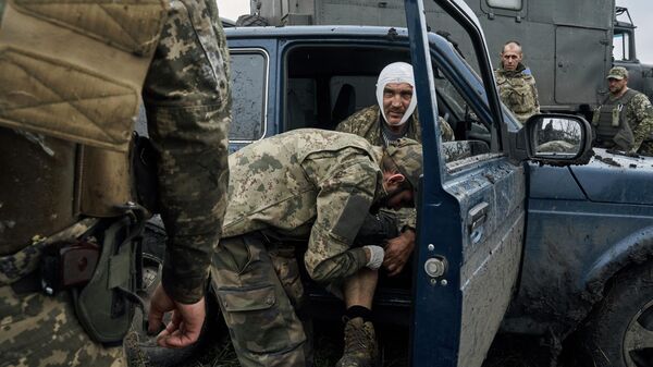 Украинские военные. Архивное фото  - Sputnik Кыргызстан