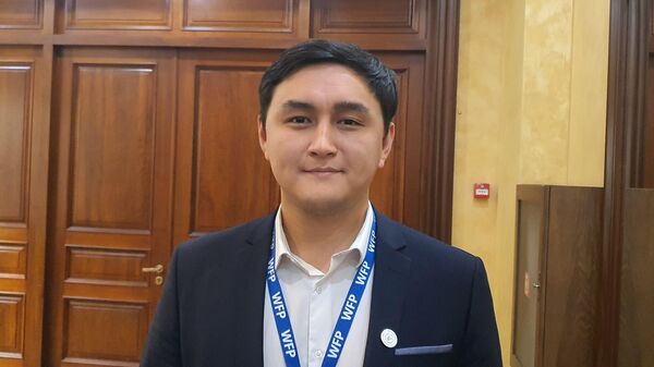 Программный специалист всемирной продовольственной программы ООН Усон Албанов  - Sputnik Кыргызстан