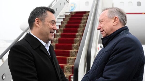 Рабочий визит в Санкт-Петербург президента Садыра Жапарова - Sputnik Кыргызстан