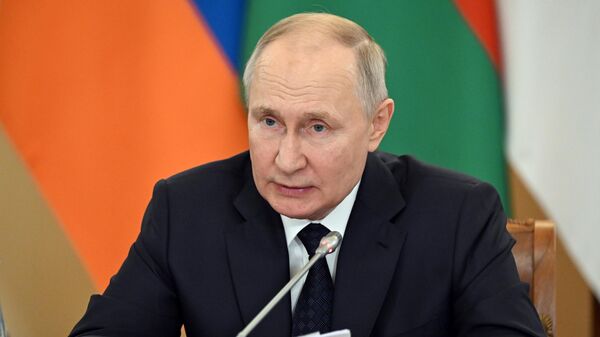 Президент РФ В. Путин принял участие в заседании Высшего Евразийского экономического совета - Sputnik Кыргызстан