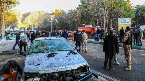 Взрыв на похоронах Сулеймани в Иране - Sputnik Кыргызстан