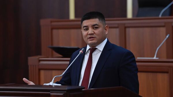Депутат Эмил Жамгырчиев - Sputnik Кыргызстан