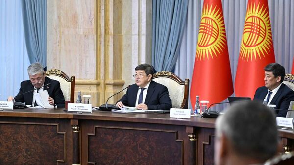 Министрлер кабинетинин жыйыны  - Sputnik Кыргызстан