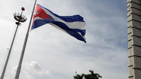 Кубинский флаг. Архивное фото - Sputnik Кыргызстан
