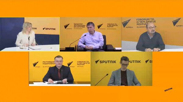Запись прямого эфира видеомоста по итогам работы ЕЭК за 4 года - Sputnik Кыргызстан