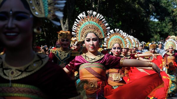 Балийский фестиваль искусств в Индонезии. Архивное фото  - Sputnik Кыргызстан
