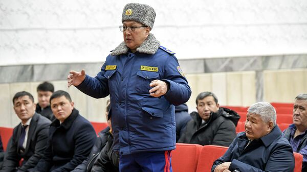 Министр чрезвычайных ситуаций Бообек Ажикев - Sputnik Кыргызстан