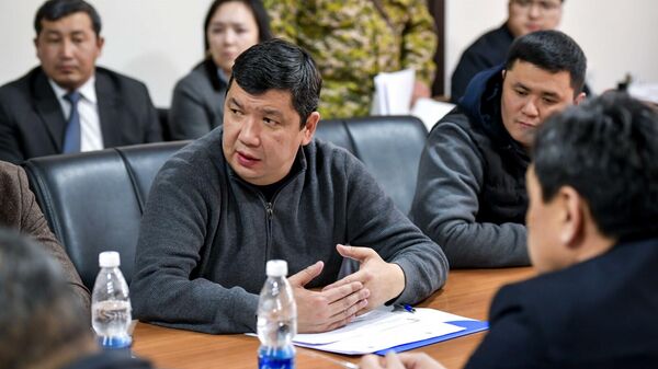 Заседание оперативного штаба по ситуации вокруг ТЭЦ Бишкека - Sputnik Кыргызстан