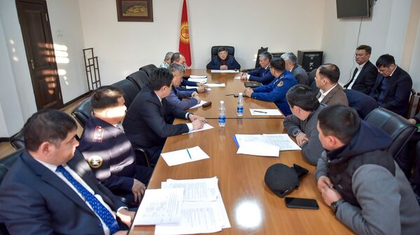 Заседание оперативного штаба по ситуации вокруг ТЭЦ Бишкека - Sputnik Кыргызстан