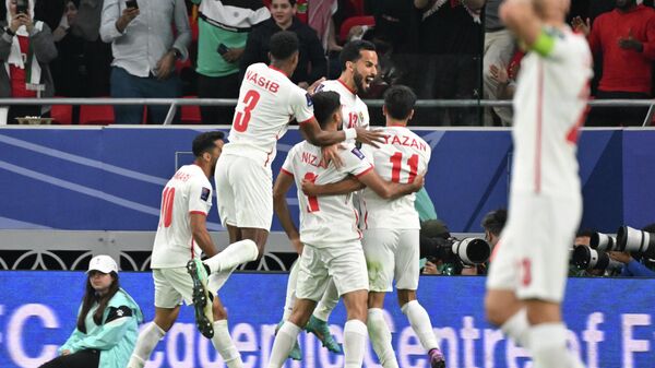 Сборная Иордании на полуфинале Кубка Азии-2023 по футболу в Катаре - Sputnik Кыргызстан