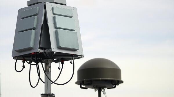 Система радиоэлектронного подавления дронов Серп-ВС6 на World Defense Show - Sputnik Кыргызстан