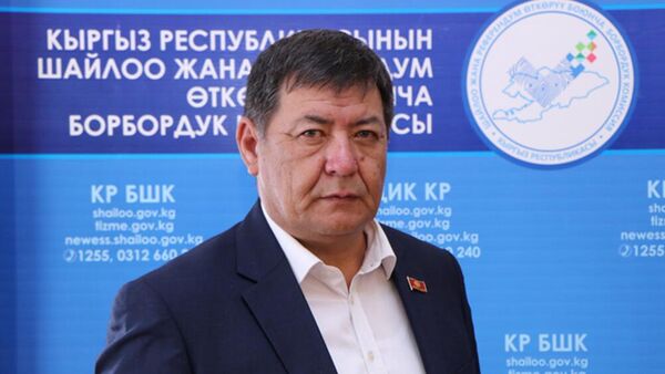 Депутат Жогорку Кенеша Абдыбахаб Боронбаев. Архивное фото - Sputnik Кыргызстан