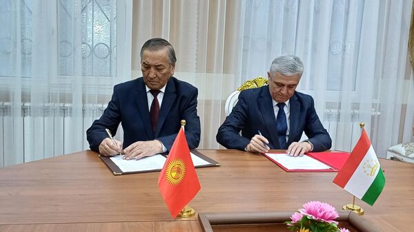 Согласование кыргызско-таджикской государственной границы - Sputnik Кыргызстан