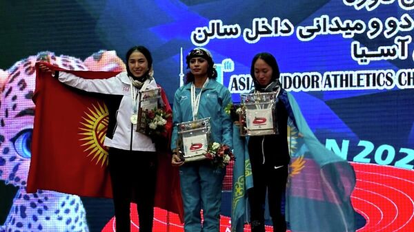 Кыргызстандык Айнуска Калил кызы жеңил атлетика боюнча Азия чемпионатында  - Sputnik Кыргызстан
