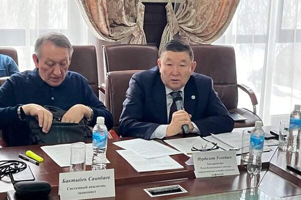 Заместитель директора Республиканского центра карантинных и особо опасных инфекций Нурболот Усенбаев - Sputnik Кыргызстан