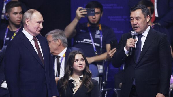 С. Жапаров напутствовал спортсменов на Играх будущего - Sputnik Кыргызстан