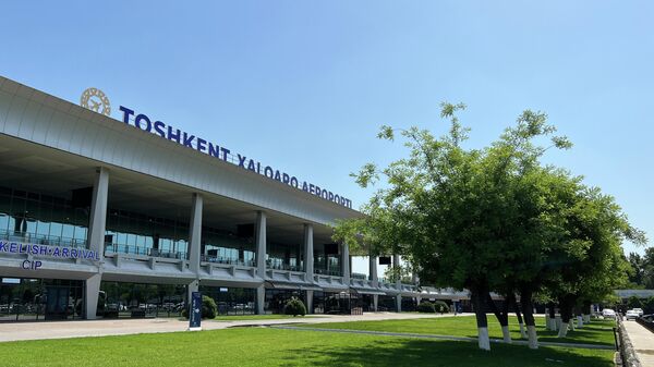 Здание международного аэропорта имени Ислама Каримова в Ташкенте. Архивное фото - Sputnik Кыргызстан