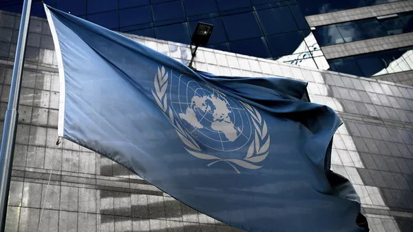 Флаг Организации Объединенных Наций. Архивное фото - Sputnik Кыргызстан
