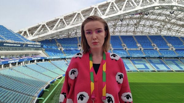 Представитель дирекции Всемирного фестиваля молодежи Ольга Шеина - Sputnik Кыргызстан