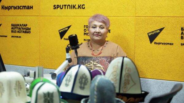 Мастер по войлоку Бурма Бекишева  - Sputnik Кыргызстан
