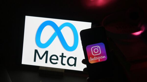 Логотип социальных сетей Meta и Instagram - Sputnik Кыргызстан