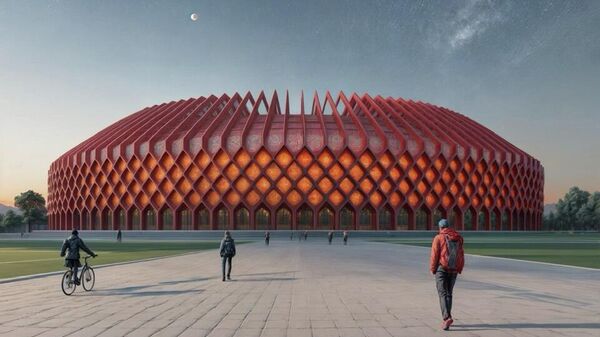 Проект нового стадиона в Бишкеке - Sputnik Кыргызстан