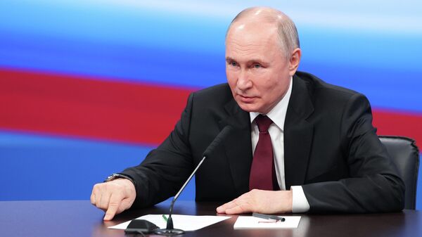 Президент РФ Владимир Путин. Архивное фото  - Sputnik Кыргызстан