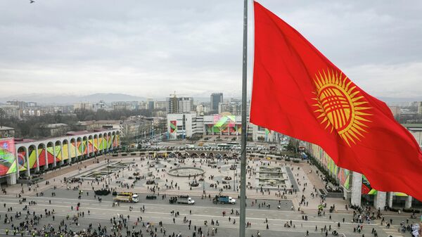 Кыргызстандын желеги. Архив - Sputnik Кыргызстан