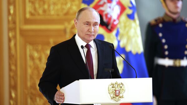 Президент России Владимир Путин - Sputnik Кыргызстан