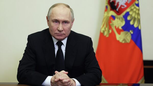 Обращение президента РФ В. Путина к гражданам России - Sputnik Кыргызстан