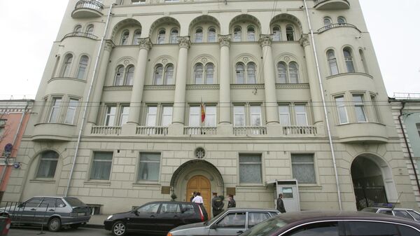 Здание посольства Кыргызстана в Москве. Архивное фото  - Sputnik Кыргызстан
