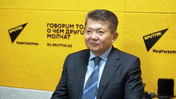 Кыргызстандын атайын жана ыйгарым укуктуу элчиси, саясат таануу илимдеринин доктору, профессор Аликбек Жекшенкулов - Sputnik Кыргызстан