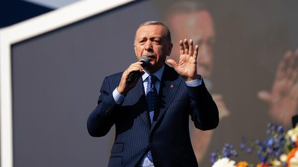 Президент Турции Реджеп Тайип Эрдоган  - Sputnik Кыргызстан
