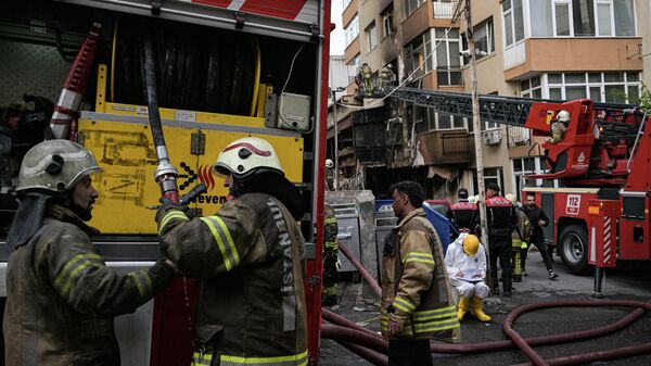 Пожар в ночном клубе в Стамбуле - Sputnik Кыргызстан
