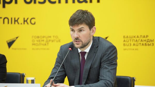 Руководитель проектов Евразийской организации сотрудничества Дмитрий Данилов - Sputnik Кыргызстан
