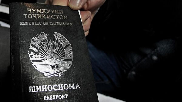 Тажикстан жаранынын паспорту. Архив - Sputnik Кыргызстан
