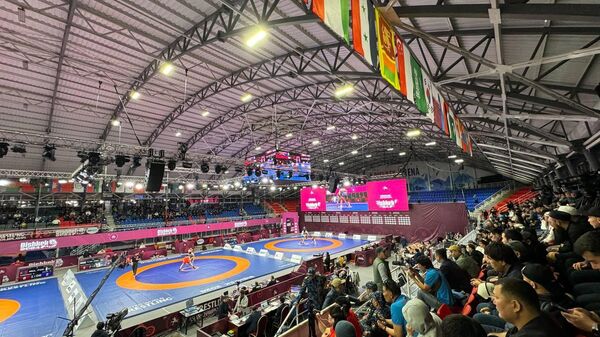 Чемпионат Азии по трем видам борьбы в Бишкеке  - Sputnik Кыргызстан