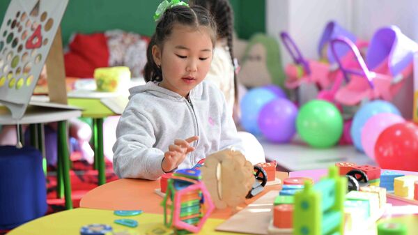 Воспитанники детского сада. Архивное фото - Sputnik Кыргызстан