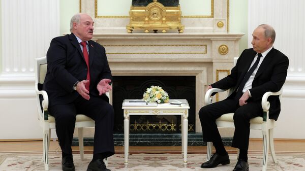 Встреча президентов России и Белоруссии - Sputnik Кыргызстан