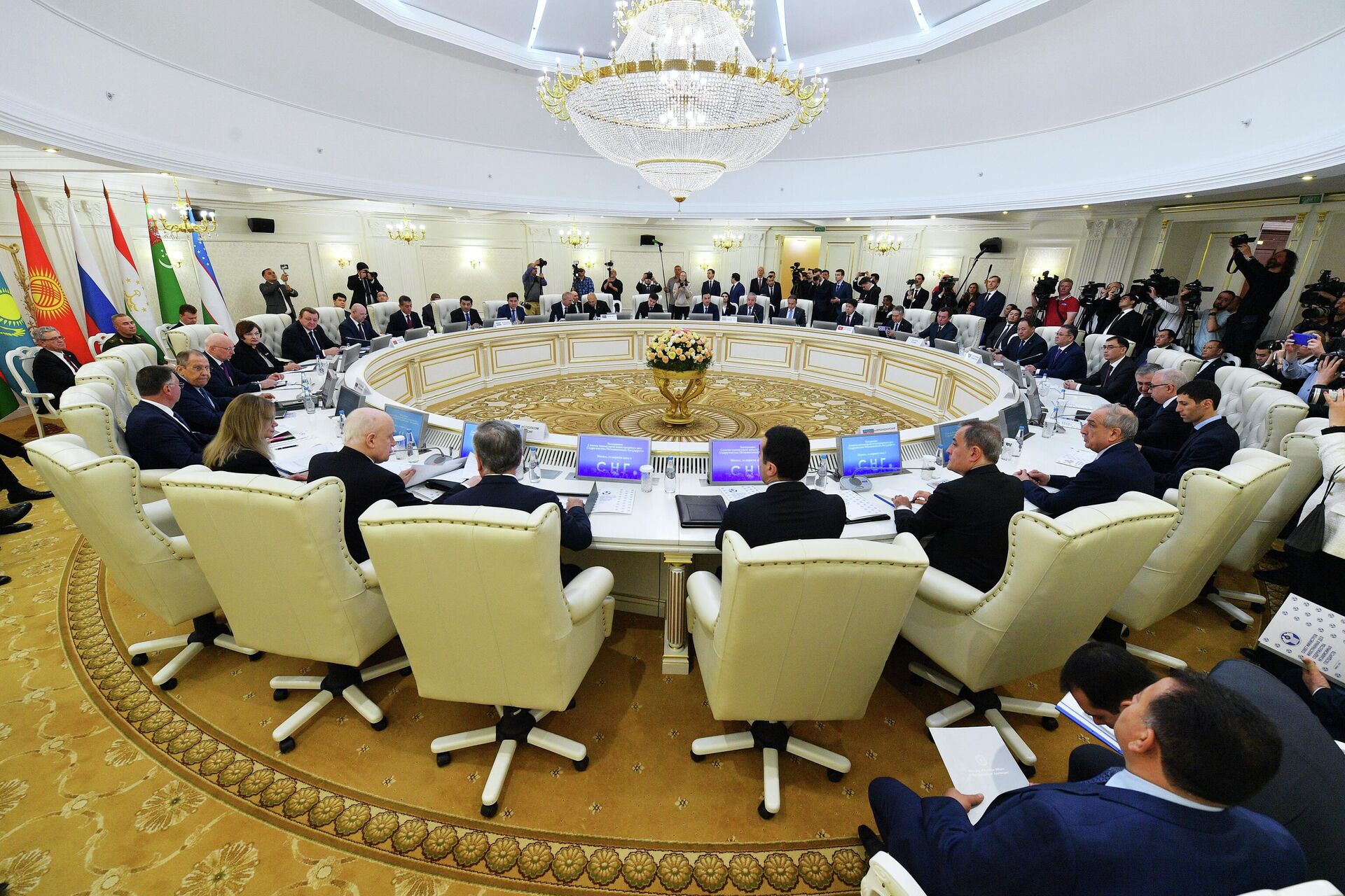 Заседание Совета министров иностранных дел (СМИД) СНГ - Sputnik Кыргызстан, 1920, 12.04.2024