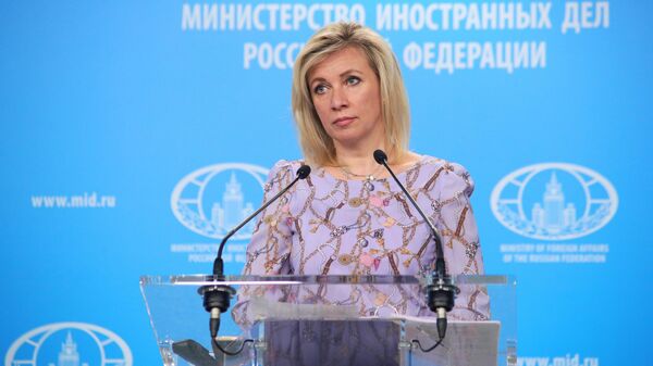 Официальный представитель Министерства иностранных дел России Мария Захарова - Sputnik Кыргызстан