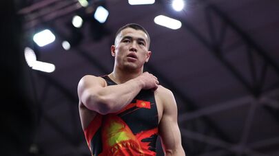 Двухкратный чемпион мира по греко-римской борьбе Акжол Махмудов