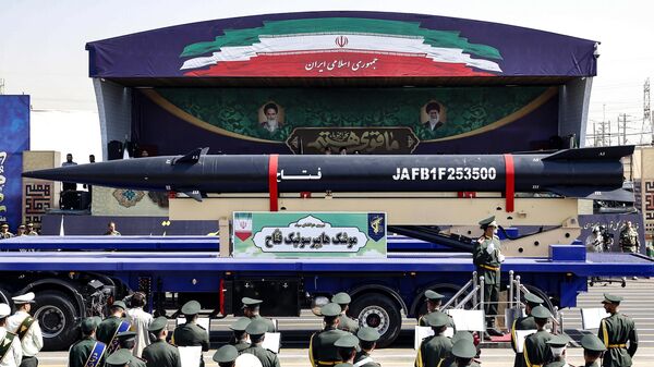 Иранская гиперзвуковая баллистическая ракета Фаттах. Архивное фото - Sputnik Кыргызстан