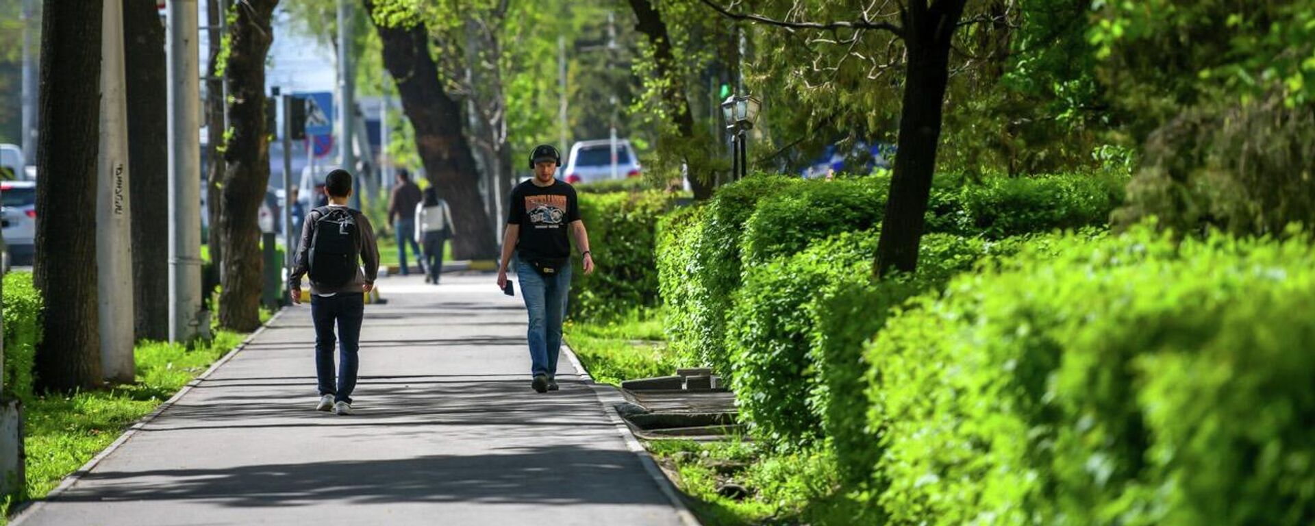 Весна в Бишкеке. Архивное фото - Sputnik Кыргызстан, 1920, 13.03.2026