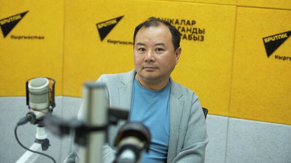 Член Федерации рыболовного спорта Кыргызстана Вячеслав Ким - Sputnik Кыргызстан