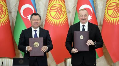 Государственный визит президента КР Садыра Жапарова в Азербайджан