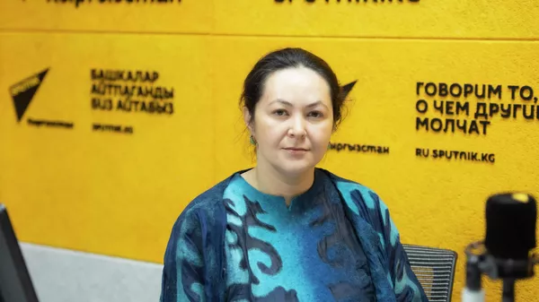 Кыргыз кийиз ишканасынын директору  Марияна Абдуллаева  - Sputnik Кыргызстан